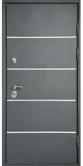 Вхідні двері Стріт грей вулиця 3 контура Комфорт